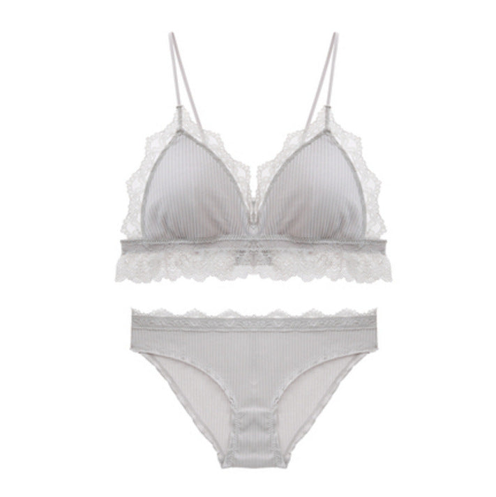 French Lace Sexy Bra Set