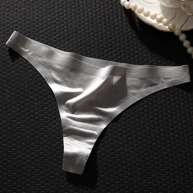 Ice Silk T-Back Underwear Panties