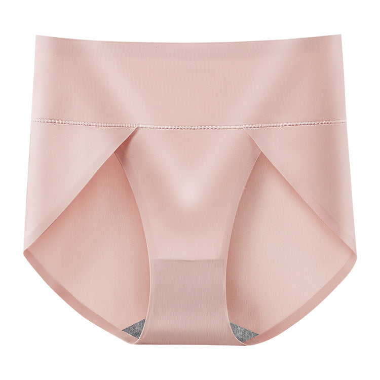 High-Waist Ice Silk Seamless & Breathable for All Seasons Panties