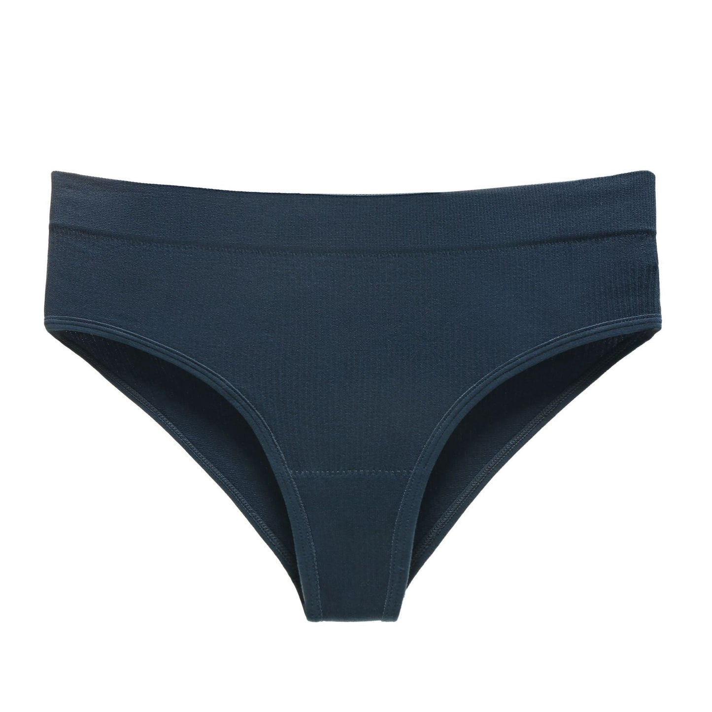 Large Size Mid Waist Sexy Triangle Pants Seamless Fitness Sports Panties