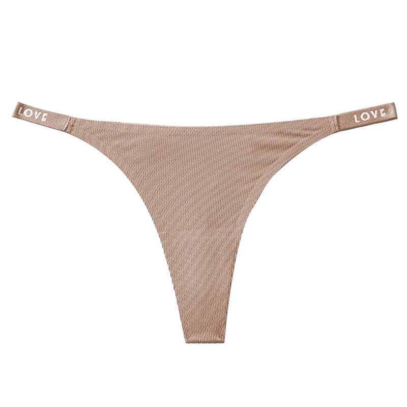 Non-marking Sexy Thong Yoga Triangle Panties