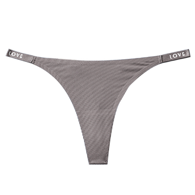 Non-marking Sexy Thong Yoga Triangle Panties