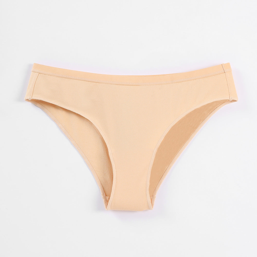Butt-Lifting Invisible All-Season Cotton Low-Waist Panties