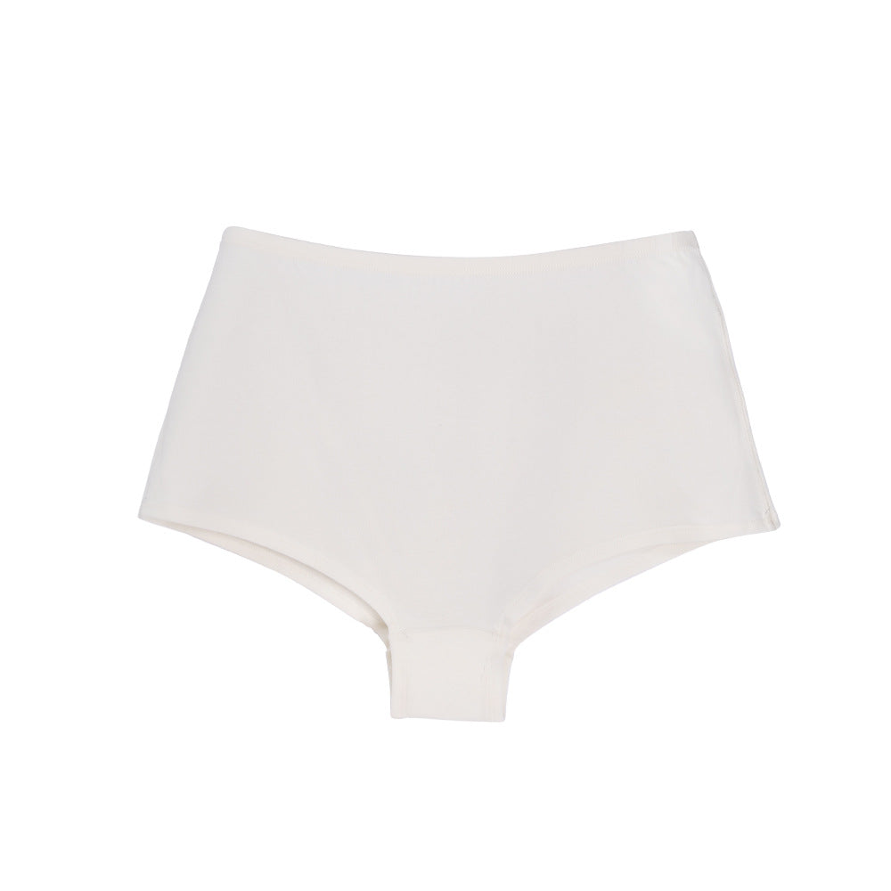 Cotton High Waisted Hip Lifting Anti-Walking Safety Pants Tummy Tuck Flat Panties