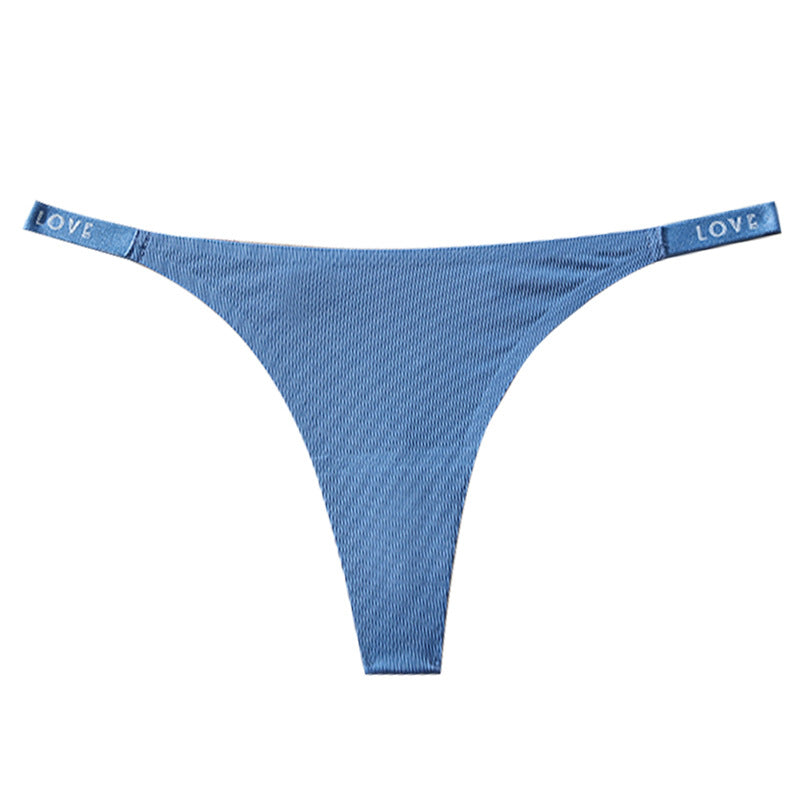 Non-marking Sexy Thong Yoga Triangle Panties