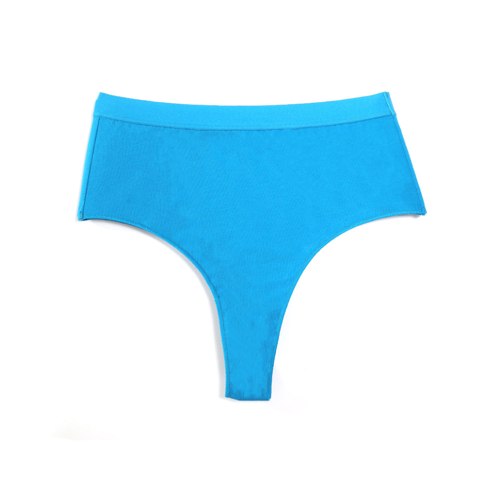 High Waisted Tummy Tuck Thong Fitted Comfortable Sports Triangle Panties