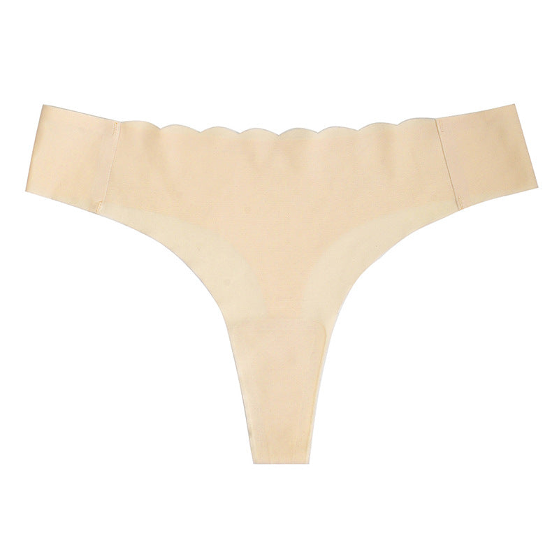 Sports Yoga Sexy Seamless Thong Cotton Stall Low Waisted T Panties