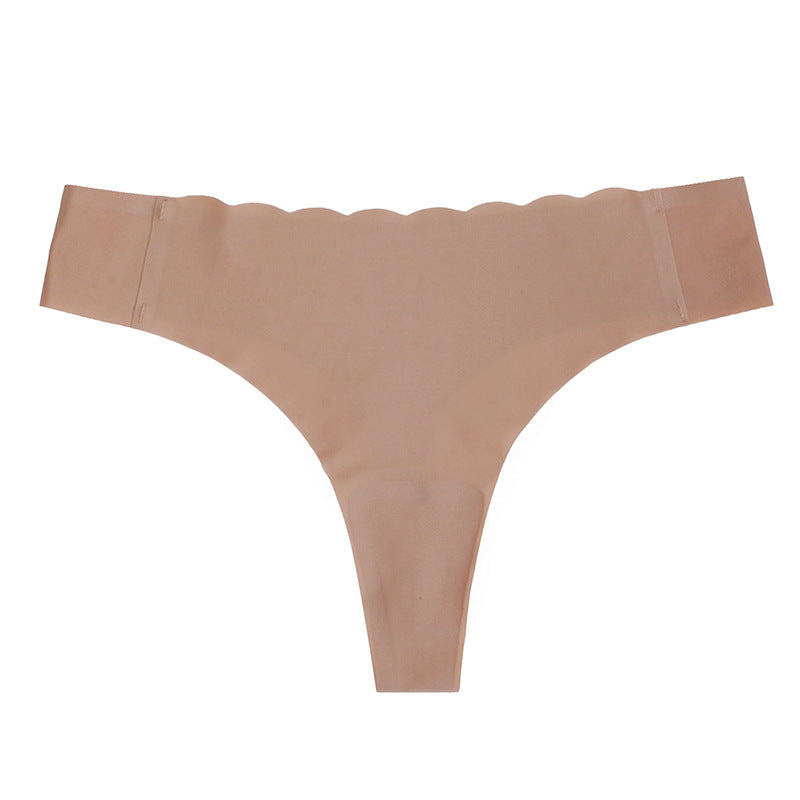 Sports Yoga Sexy Seamless Thong Cotton Stall Low Waisted T Panties