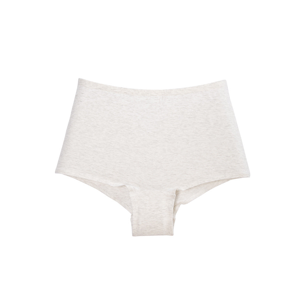 Cotton High Waisted Hip Lifting Anti-Walking Safety Pants Tummy Tuck Flat Panties