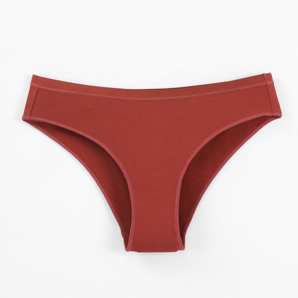 Butt-Lifting Invisible All-Season Cotton Low-Waist Panties