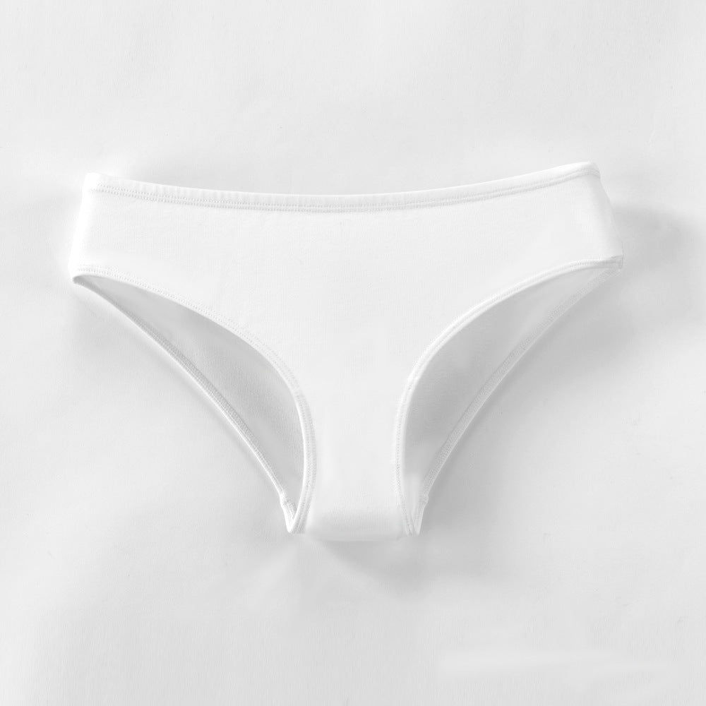 Cotton Low Waist Combed Cotton Comfortable Breathable Triangle Panties