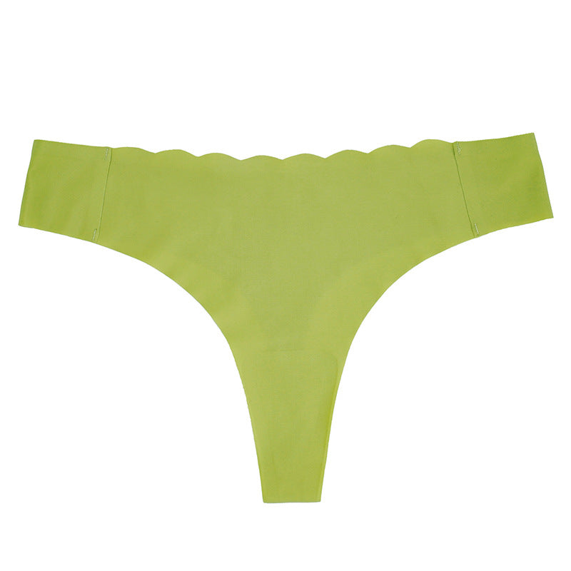 Sports Yoga Sexy Seamless Thong Cotton Stall Low Waisted T Panties