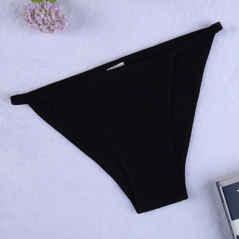 Bikini Women's Triangles Low Rise Thong Panties