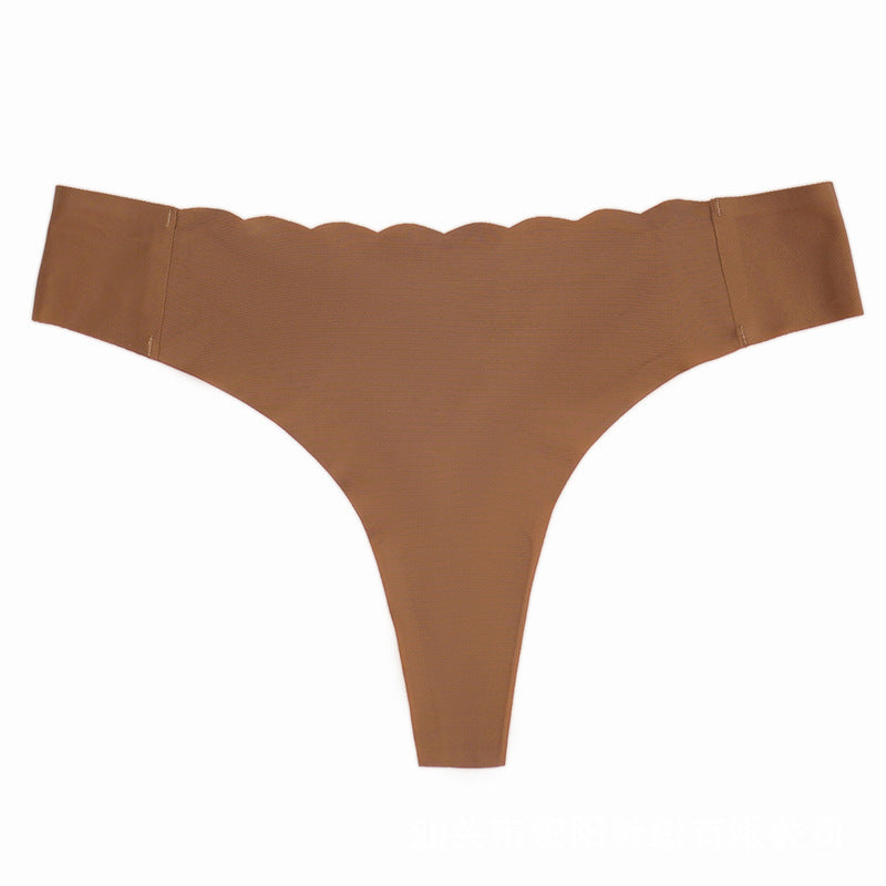 Sports Yoga Sexy Seamless Thong Cotton Stall Low Waisted T Panties