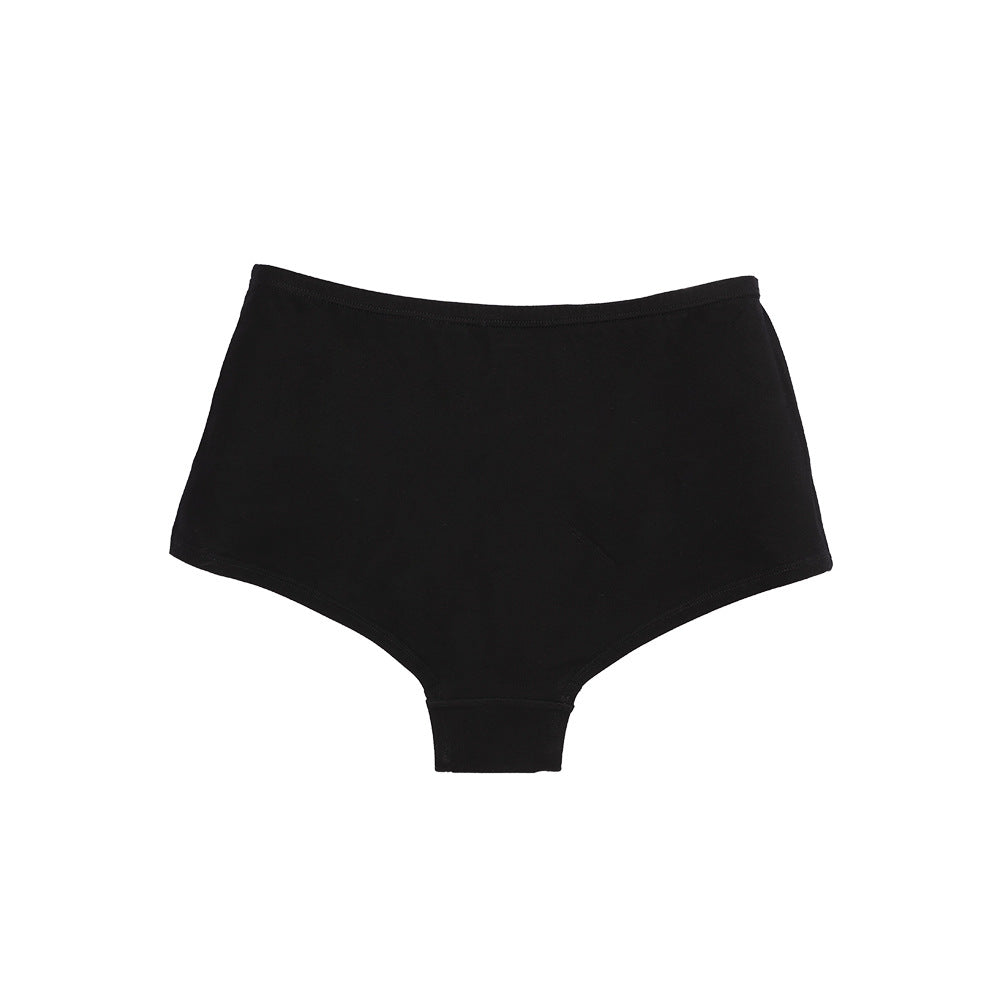 Cotton High Waisted Hip Lifting Anti-Walking Safety Pants Tummy Tuck Flat Panties