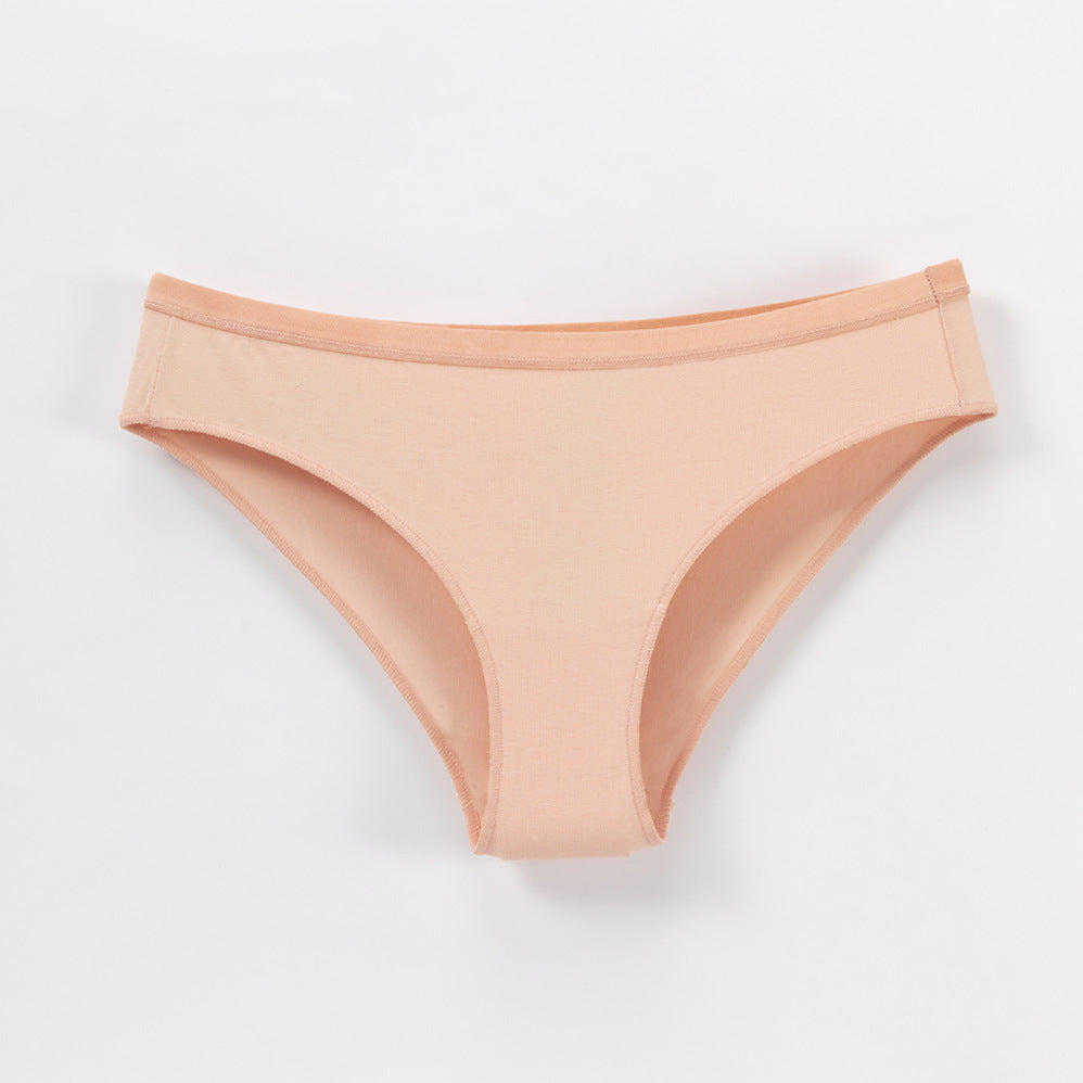 Butt-Lifting Invisible All-Season Cotton Low-Waist Panties