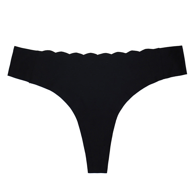 Sports Yoga Sexy Seamless Thong Cotton Stall Low Waisted T Panties