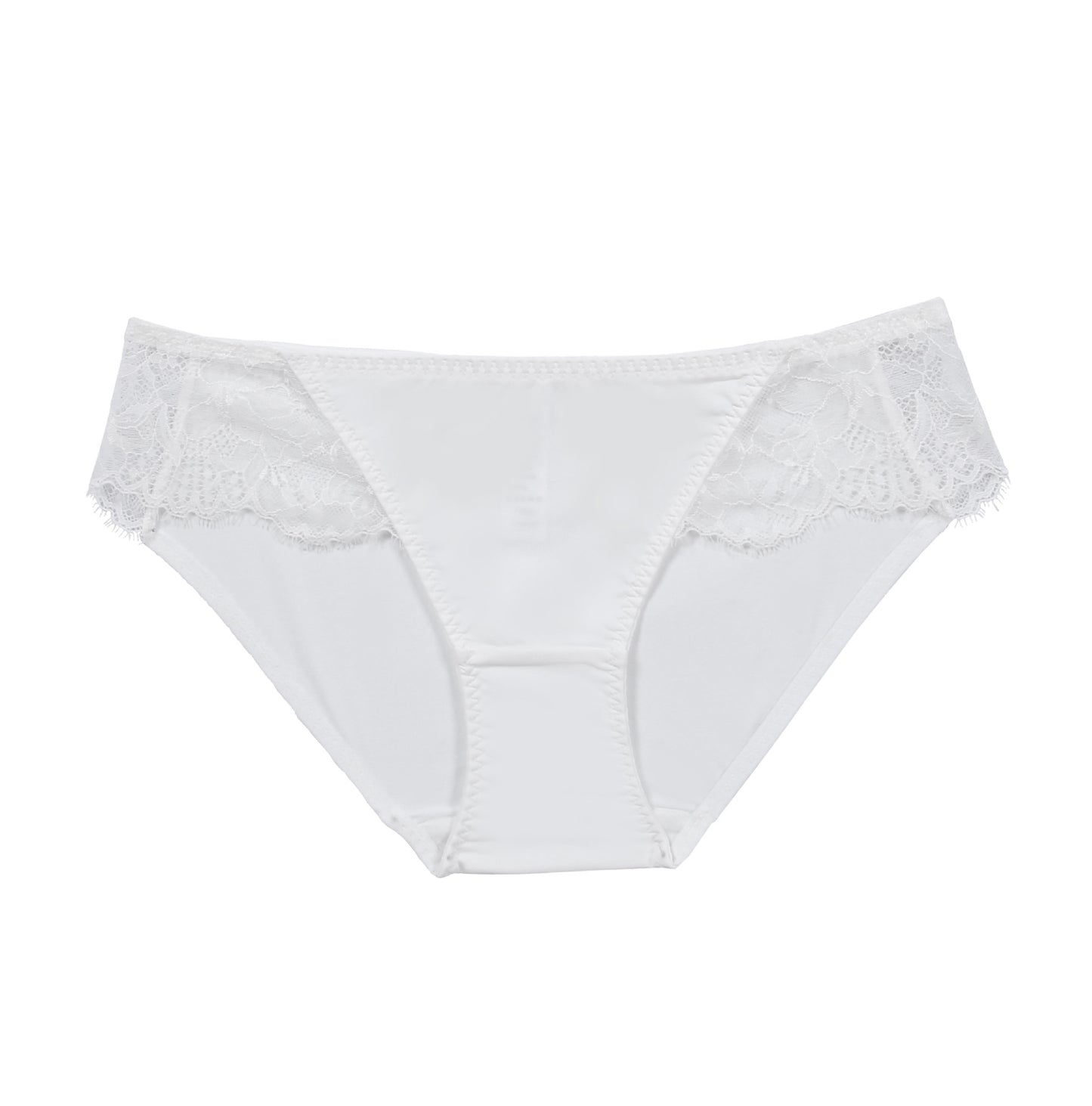 Solid Color Lace Triangle Panties with Hip Lift