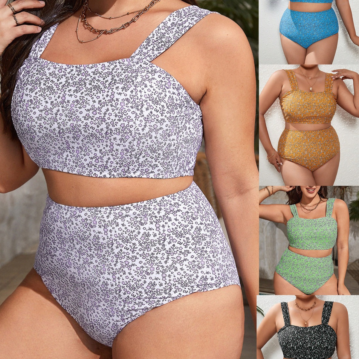 Bikini Sexy Split Swimwear Set