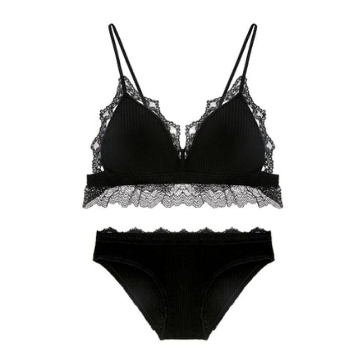 French Lace Sexy Bra Set