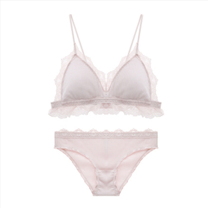 French Lace Sexy Bra Set