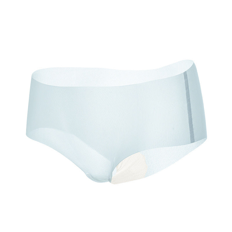 Ultimate Comfort & Freshness Seamless Cool-Feel Mid-Waist Panties