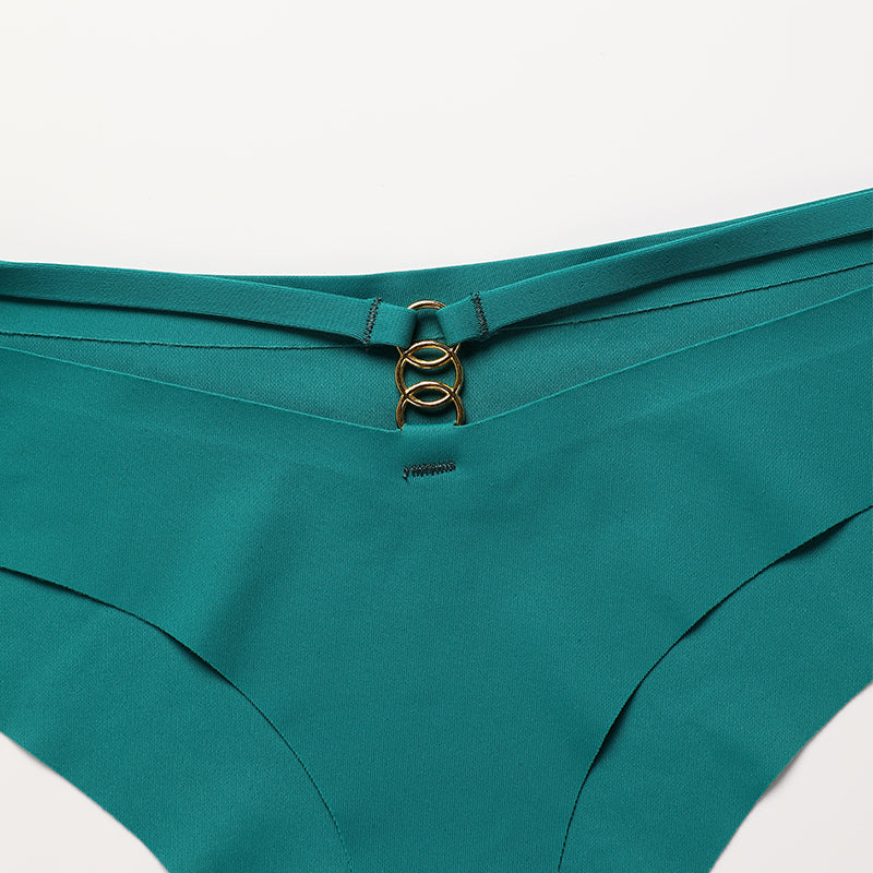 Sexy T Pants Seamless Ice Silk One Piece Sports Yoga Panties