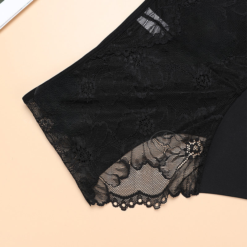Lace Edge Sexy Seduction Four Layers Leak-proof Period Physiological Panties