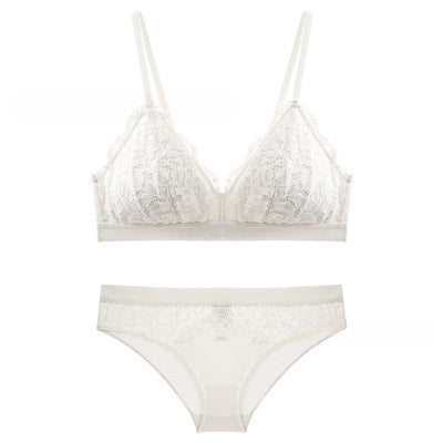 Sexy Lace French Bra Set