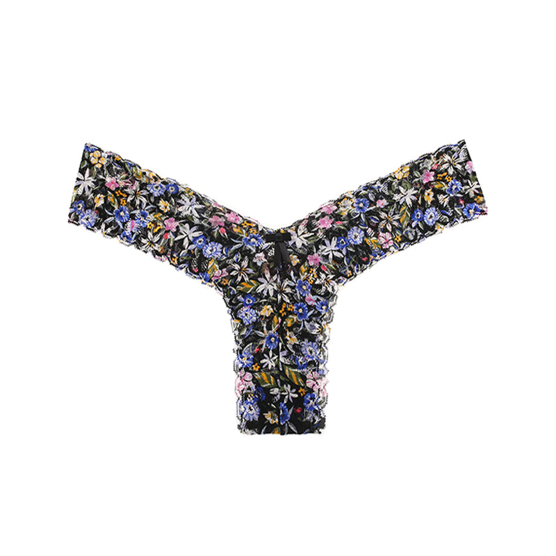 Low Waist Women Floral Lace Sexy Seamless Thong Panties