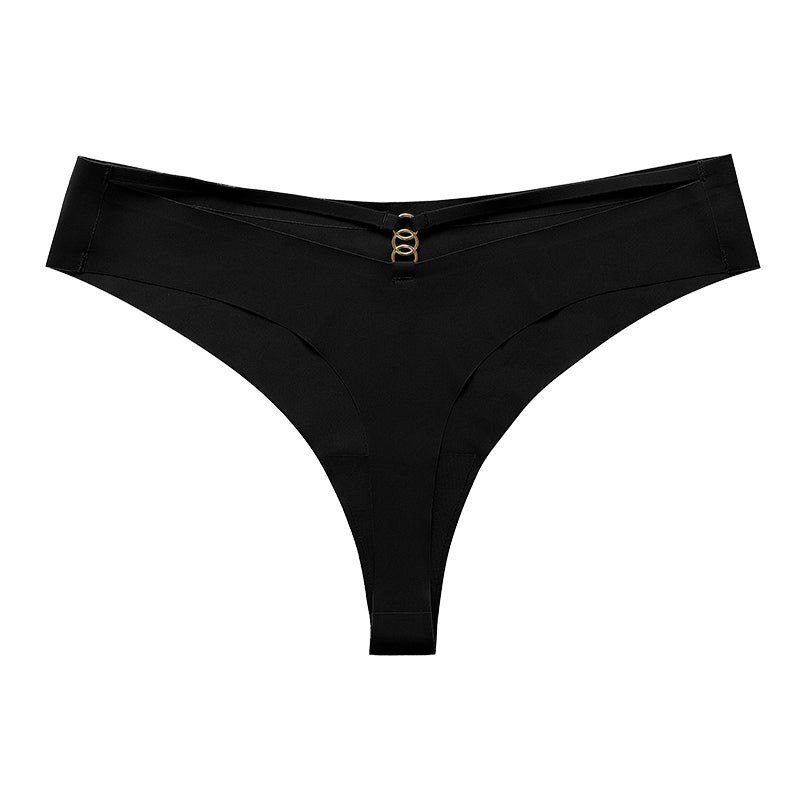 Sexy T Pants Seamless Ice Silk One Piece Sports Yoga Panties