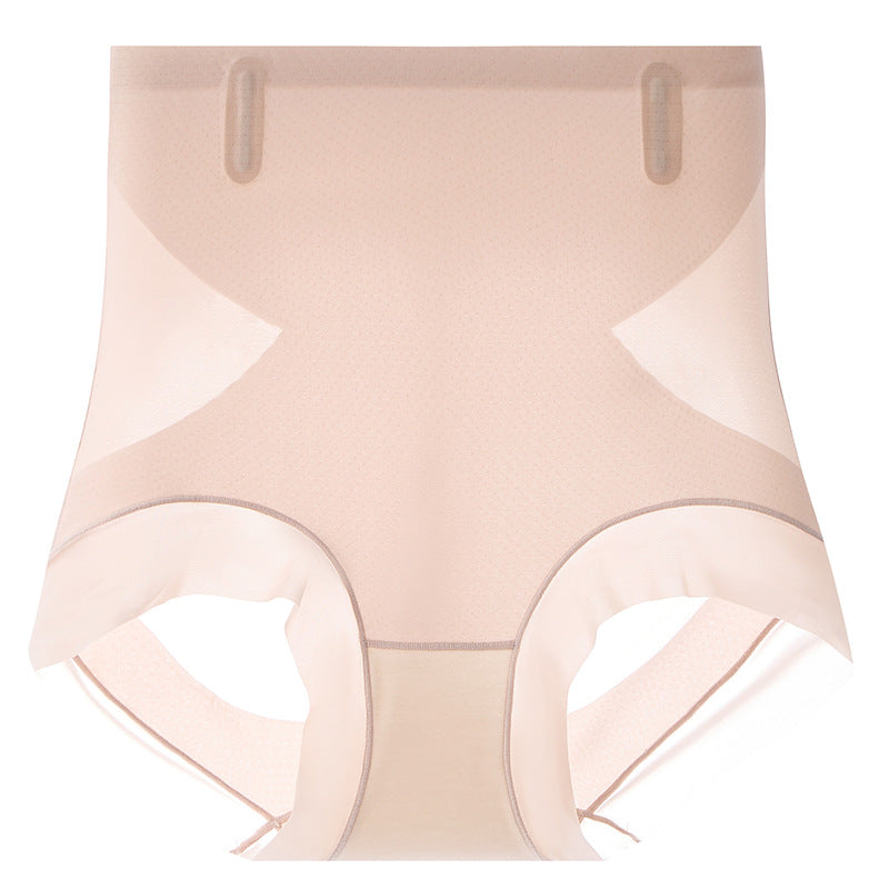 Ice Oxygen Cross Compression Tummy Tuck High Waisted Panties