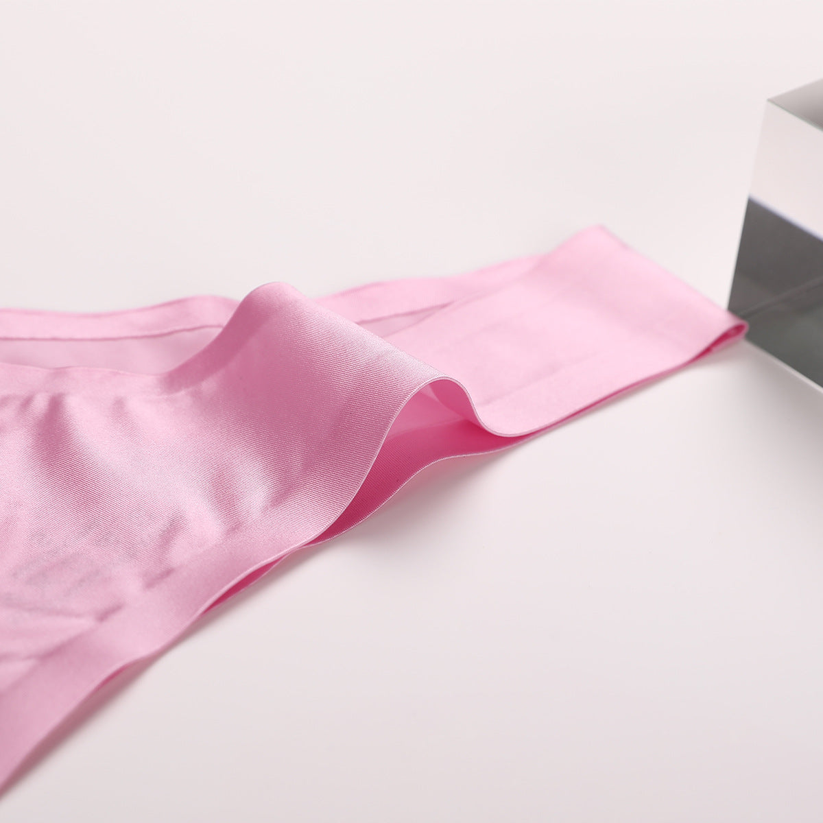 Non-marking Ice Silk Yoga Fitness Thong Panties