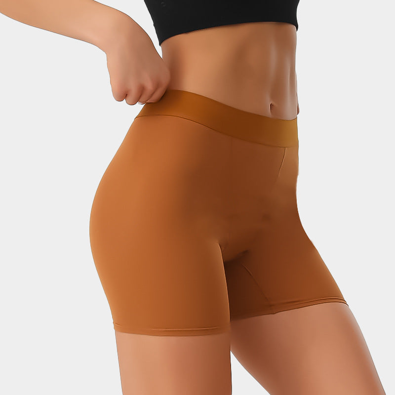 Plus Size Cotton Panties Safety Pants Combed Cotton Breathable Leak Proof Boxer Briefs