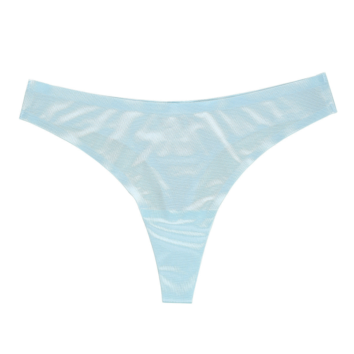 Non-marking Ice Silk Yoga Fitness Thong Panties