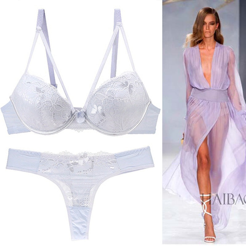 Classic Elegance Sensual Traditional Lace Bra Set