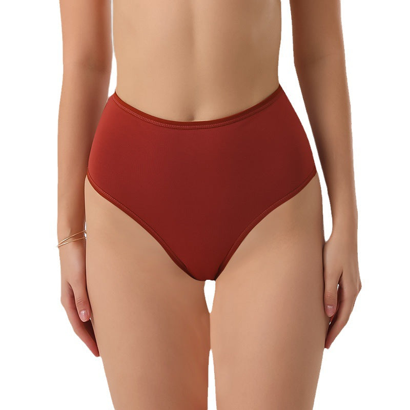 High Waisted Large Size Cotton High Quality Tummy Tightening Triangle Panties