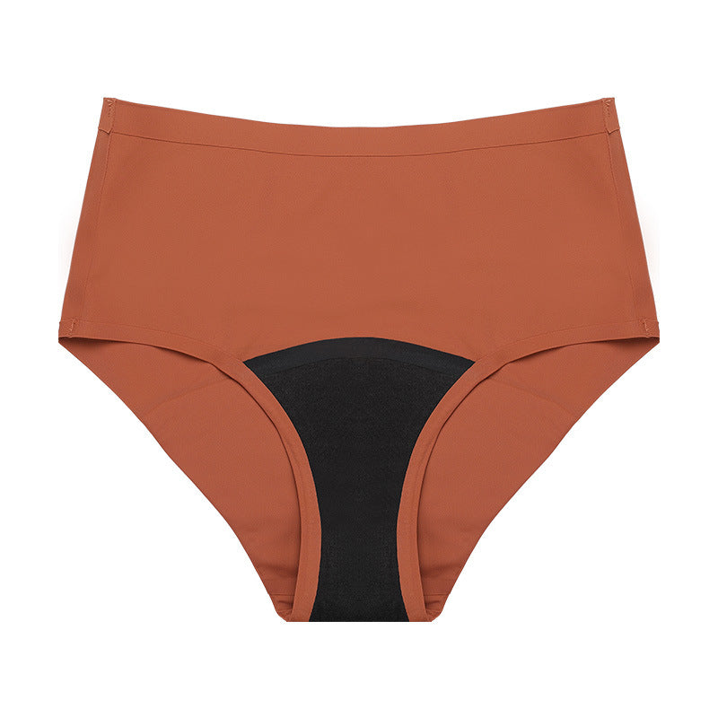 Large Size No Trace Mid Waist Four Layer Physiological Panties