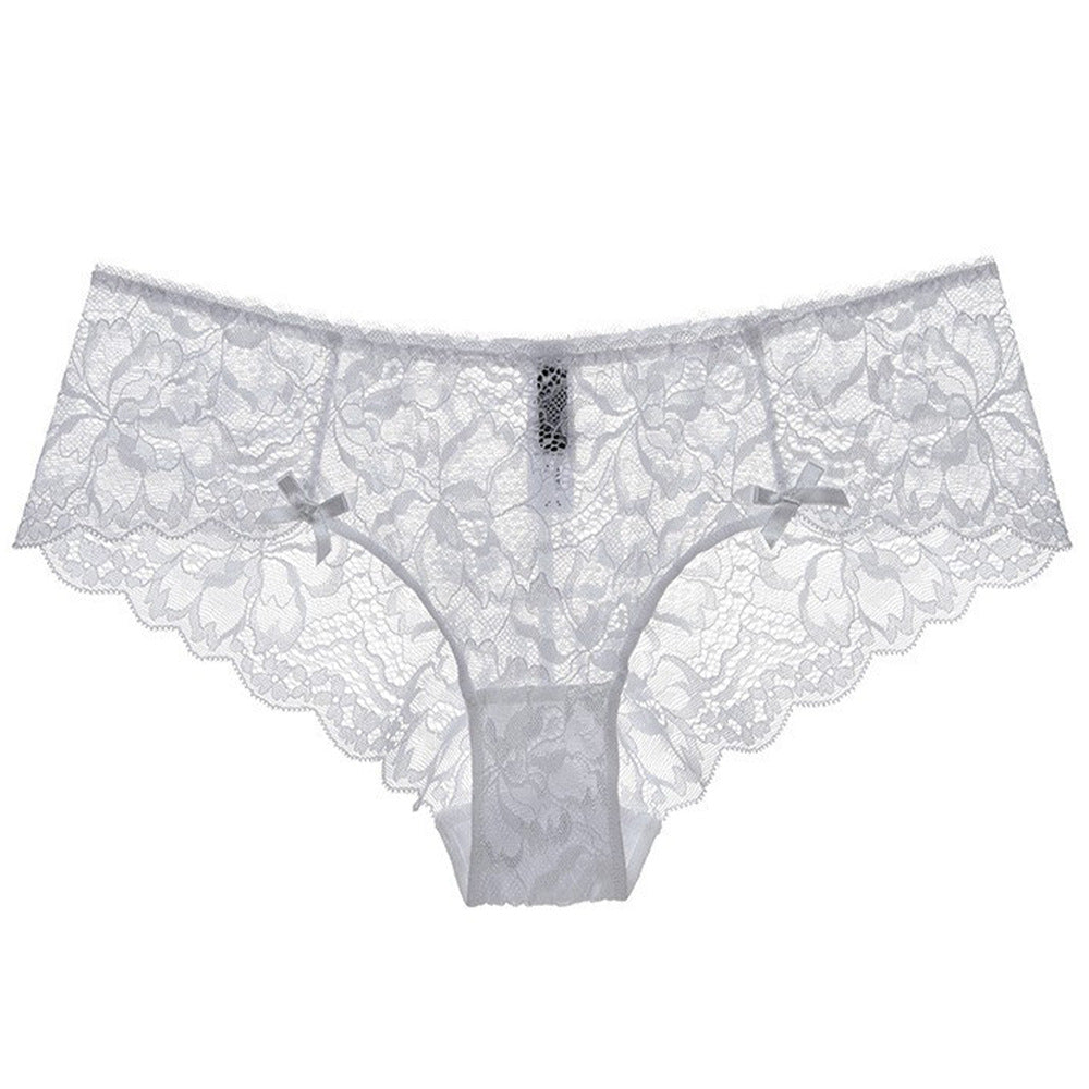 Sexy Lace Panties Ultra Thin Temptation Hip Wrap Low Waisted Triangle Pants