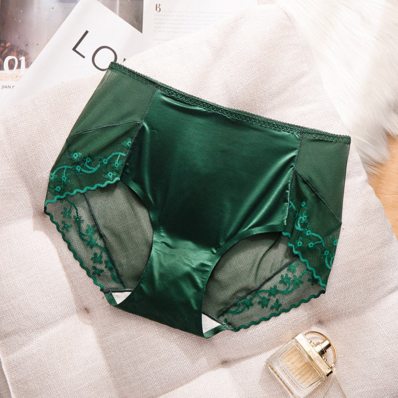 Traceless Lace Sexy High Waist Mesh Panties