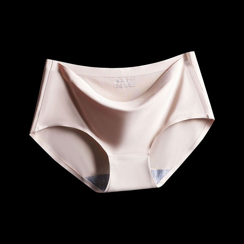 One Piece Hip Lift High Stretch Ice Silk Panties
