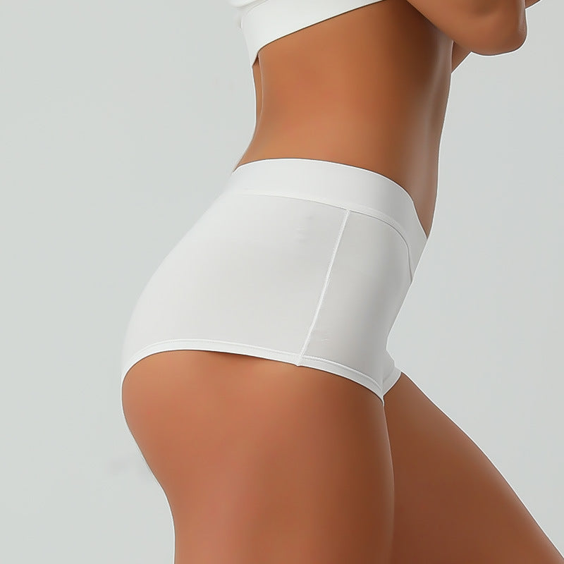 Midriff Sexy Breathable Traceless Anti-Glare Cotton  Panties