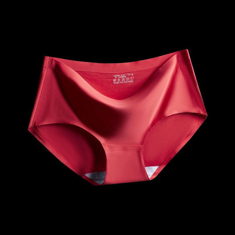 One Piece Hip Lift High Stretch Ice Silk Panties