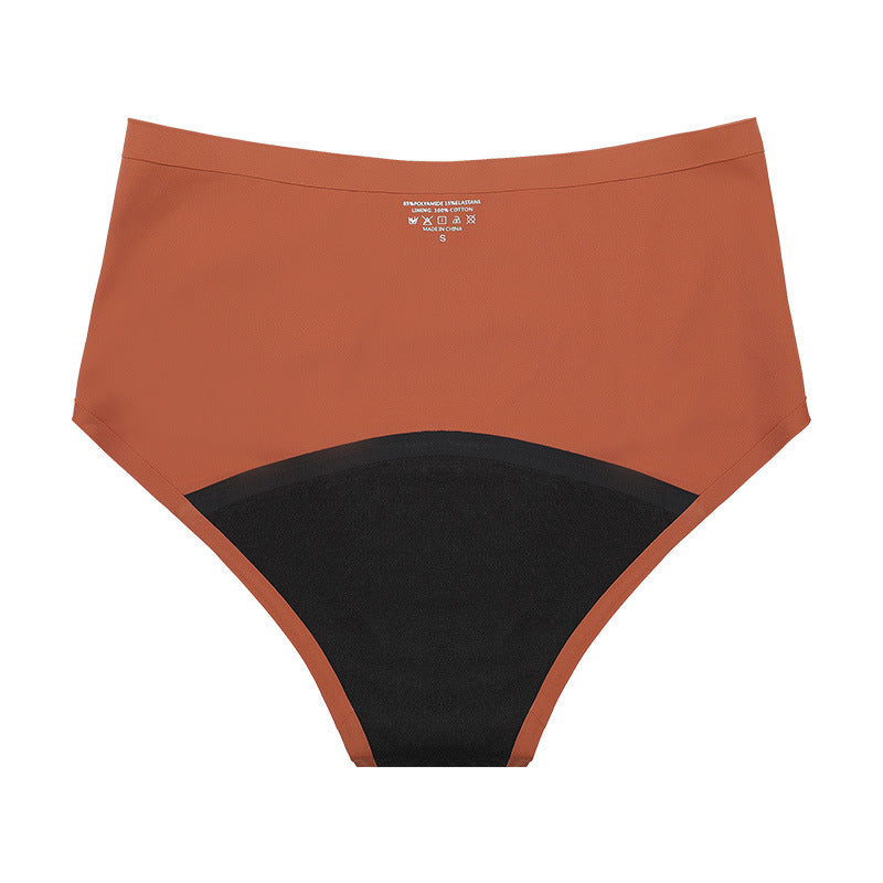 Large Size No Trace Mid Waist Four Layer Physiological Panties