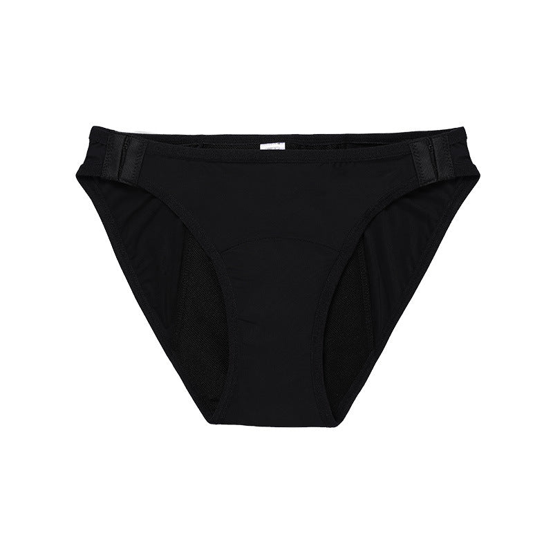 Widen And Lengthen Leak-proof Four-Layer Waistband Double-breasted Menstrual Panties