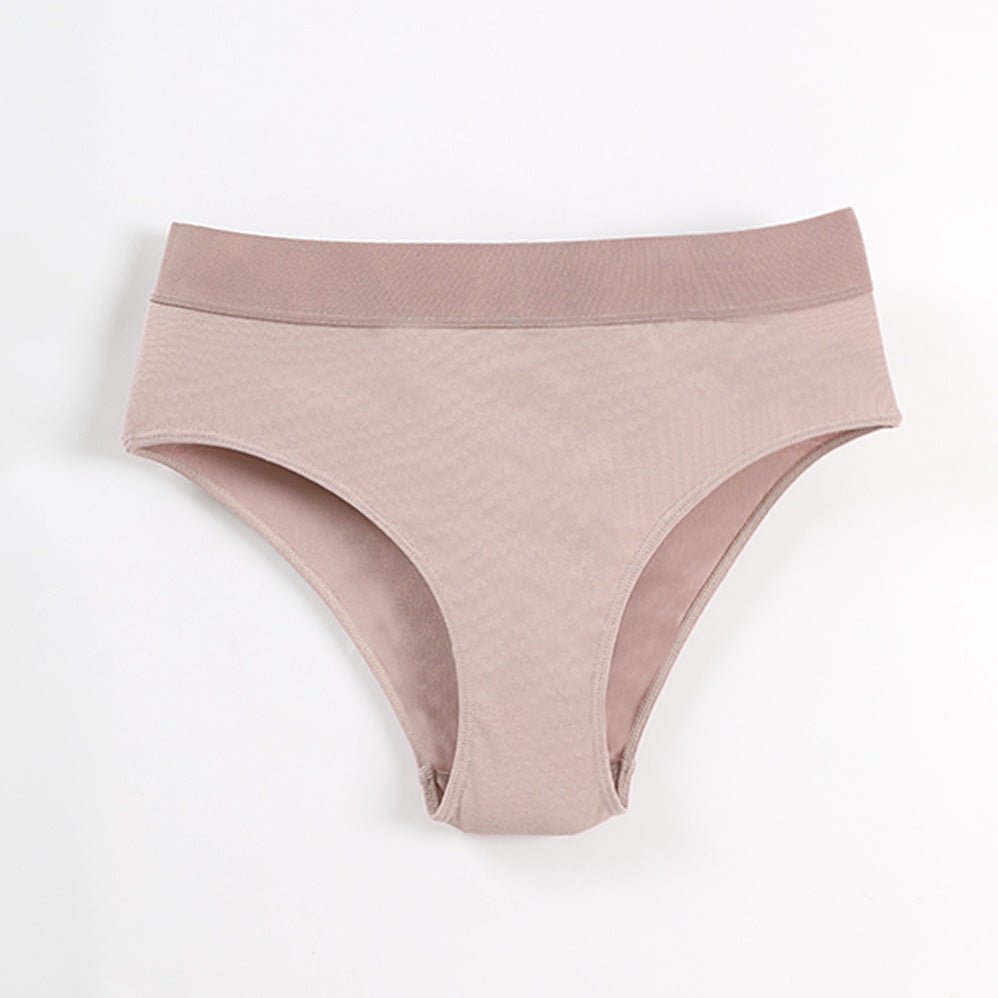 Cotton Large Size Wide Waistband Comfortable Non-Stringy Triangle Panties