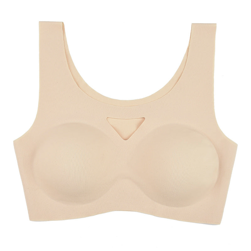 Seamless Underwear Yoga Sports Gathering Top Support Bra