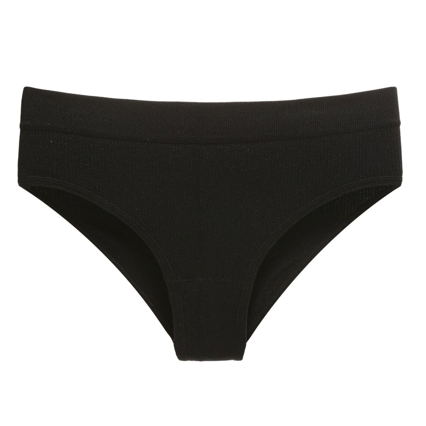 Large Size Mid Waist Sexy Triangle Pants Seamless Fitness Sports Panties