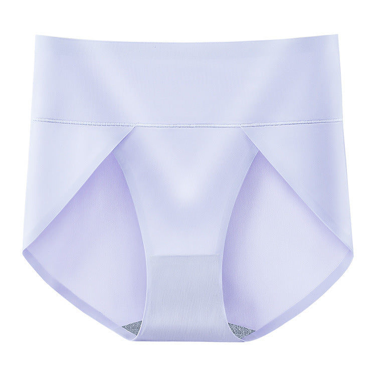 High-Waist Ice Silk Seamless & Breathable for All Seasons Panties