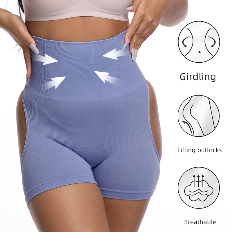 Waist Trimming Body Shaping Panties Skinny Dewy Hip Lifting Pants